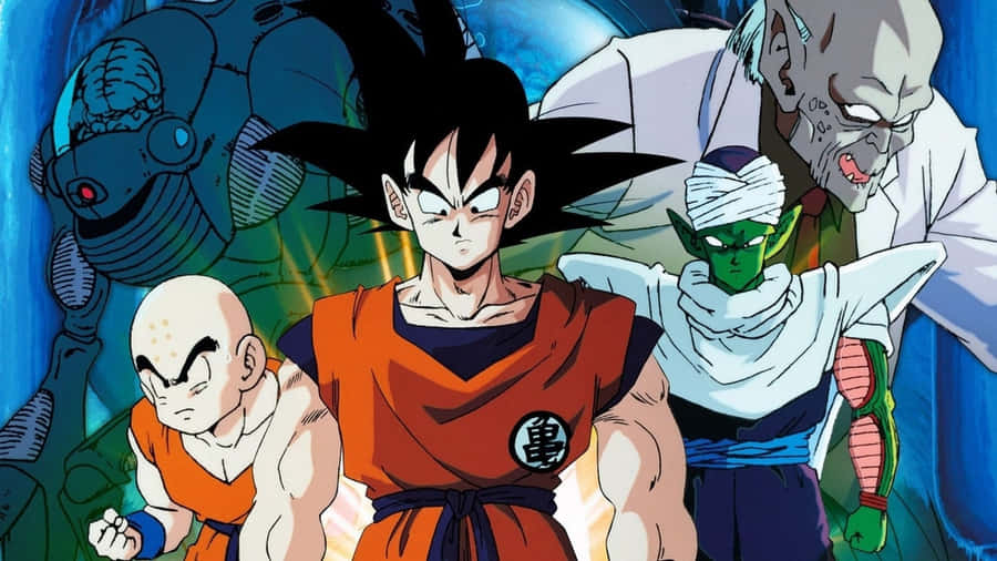 A Fan Favorite, All Eight Dragon Ball Movies Wallpaper