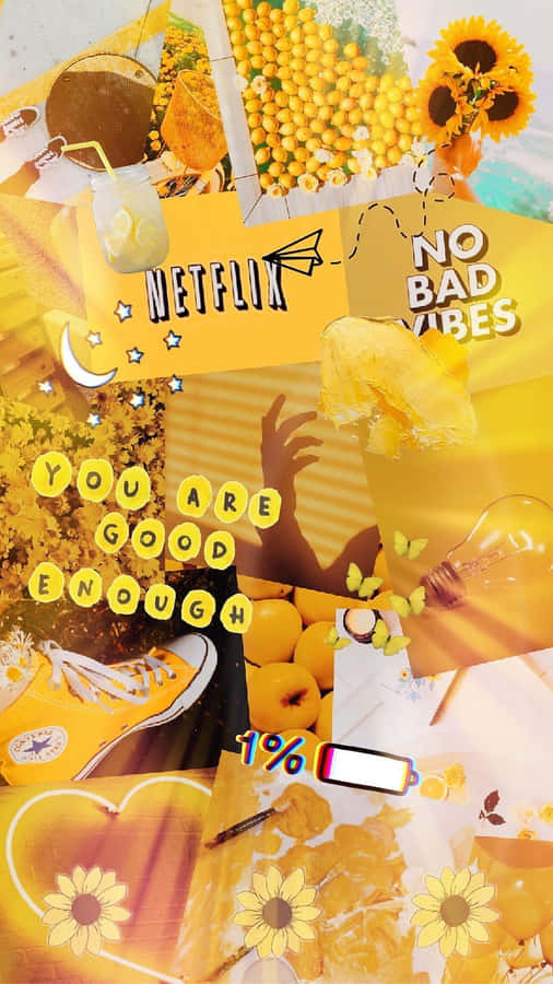 A Field Of Beautiful Yellow Sunflowers Basking In The Sun Wallpaper