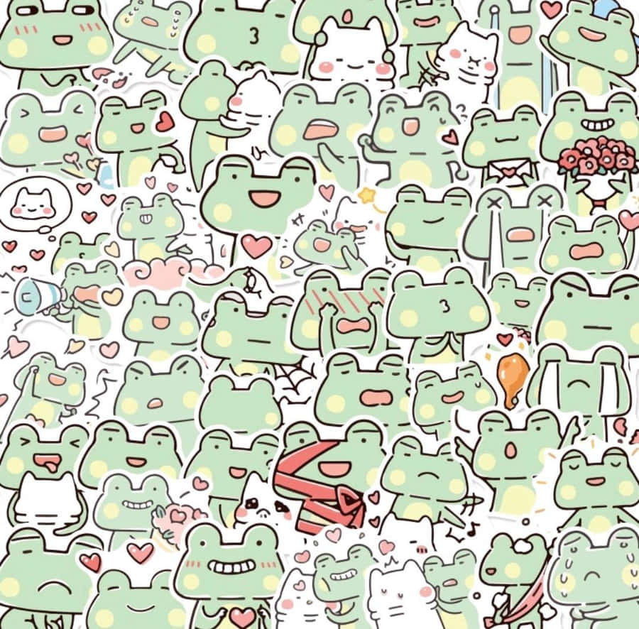 A Fun Collection Of Cute Stickers Wallpaper