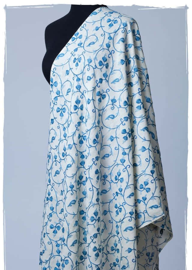 A Glimpse Into The Serenity Of Azure Blue Wallpaper