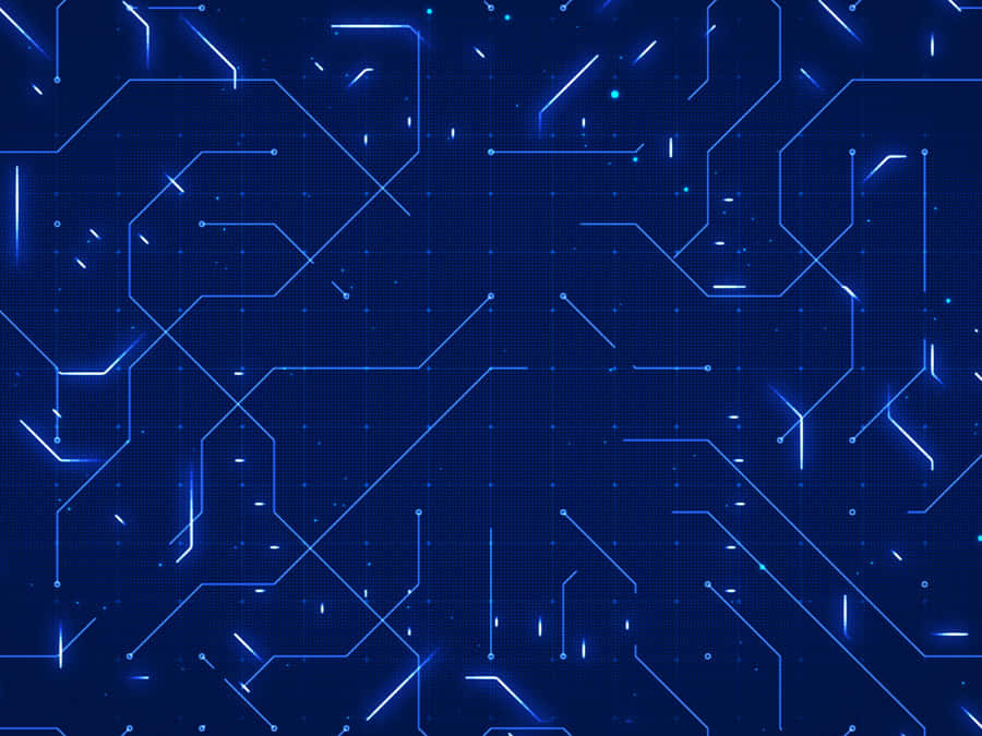 A Golden Glowing Lock Closed In Front Of A Blurred Landscape Wallpaper