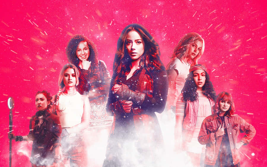 A Group Of Teenage Superheroes Assemble In Runaways Wallpaper