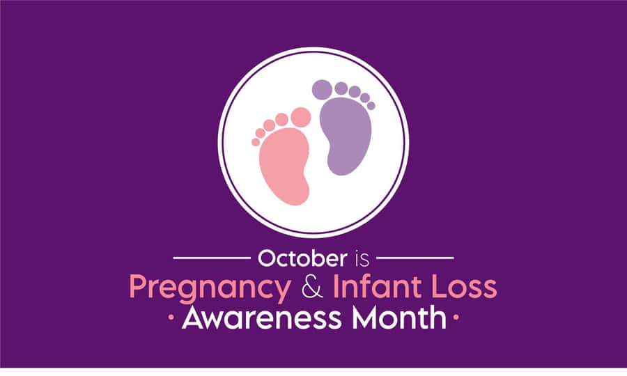 A Heartfelt Memorial On International Pregnancy And Infant Loss Remembrance Day Wallpaper
