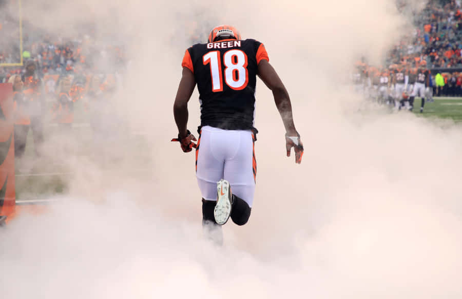 A J Green Entering Field Wallpaper