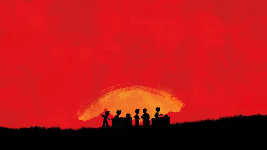 A Kid Lost In Red Dead Redemption 2's World Wallpaper