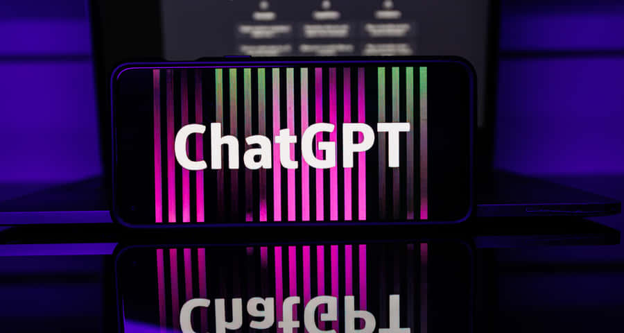 A Laptop With A Screen Wallpaper