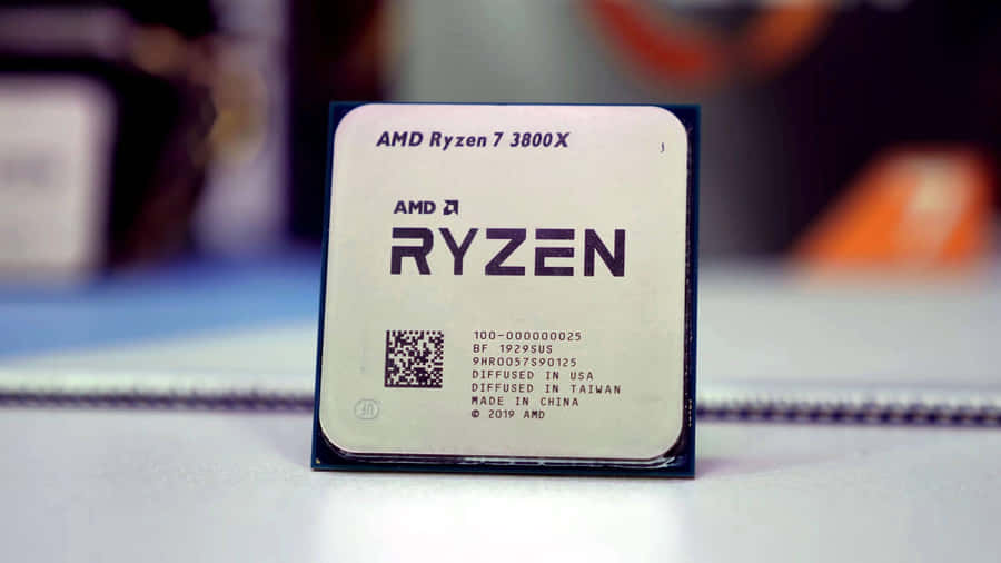 A M D Ryzen73800 X C P U Close Up Wallpaper