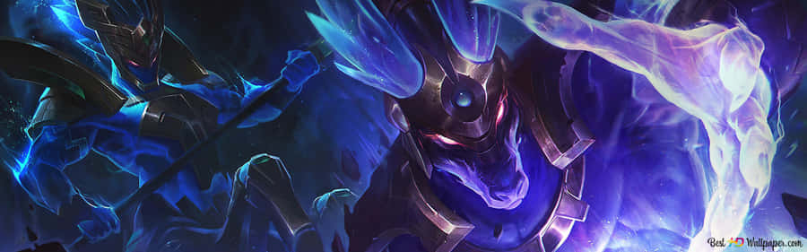 A Majestic Autumn Scene Wallpaper