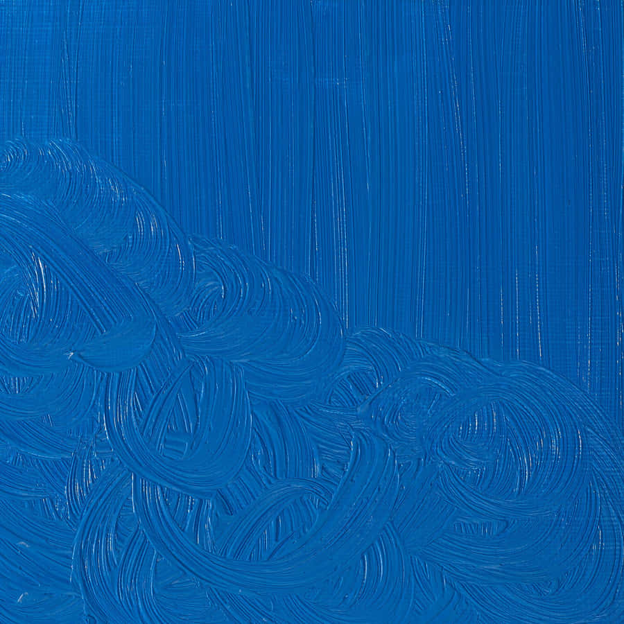 A Majestic Cerulean Blue Wallpaper