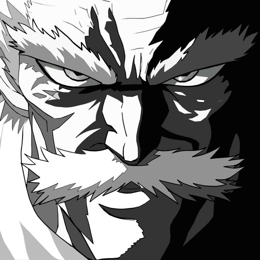 A Majestic Silverfang Wolf In The Moonlight Wallpaper