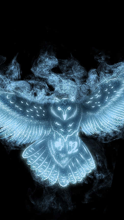 A Majestic Stag Patronus In A Magical Forest Wallpaper