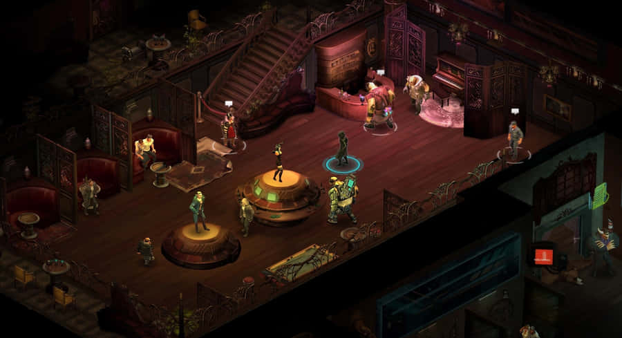 A Mercenary Digs Deeper Into The Underground Of The Shadowrun Universe Wallpaper