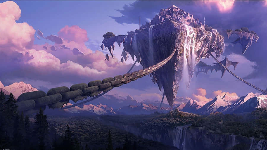 A Mesmerizing And Magical World Of Fantasy And Anime Wallpaper