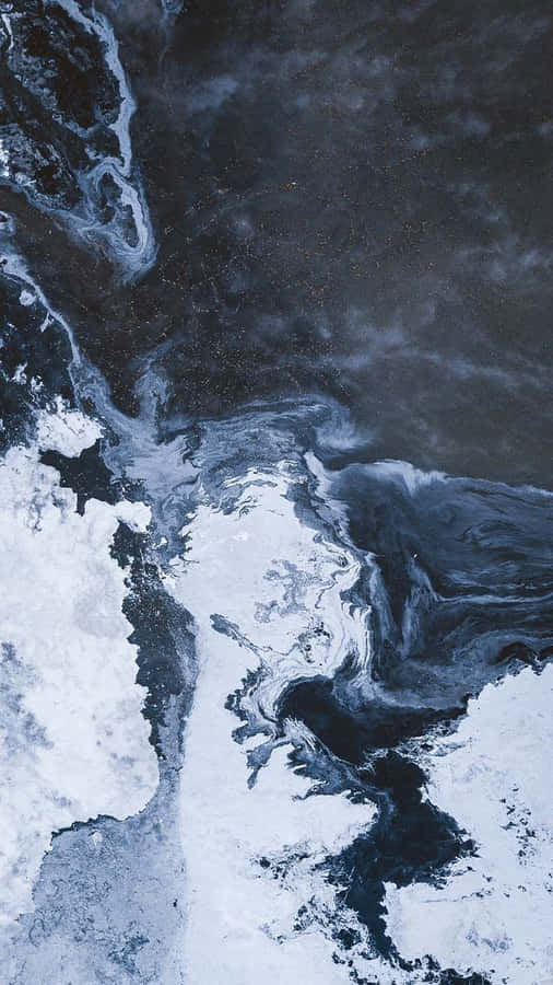 A Mesmerizing Cool Marble Design Wallpaper