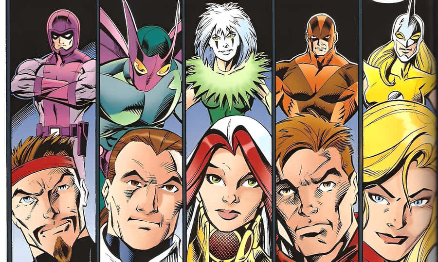 A Mesmerizing Display Of Thunderbolts Illuminating The Night Sky Wallpaper