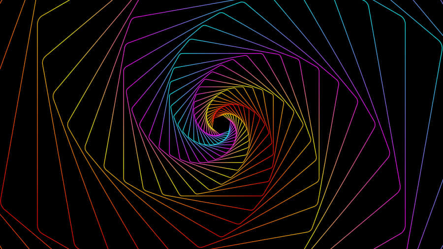 A Mesmerizing Swirl Of Colors Wallpaper