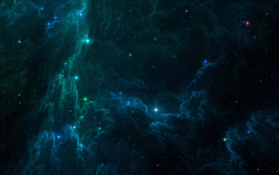 A Mesmerizing View Of Cosmic Rays Emanating From Outer Space Wallpaper