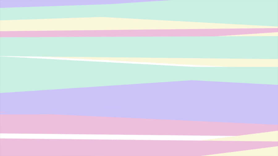 A Multicolor Striped Background In Hues Of Pastel Wallpaper