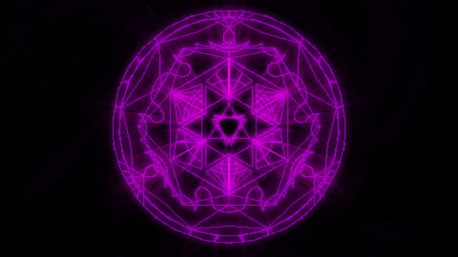 A Mysterious Alchemist's Library Wallpaper