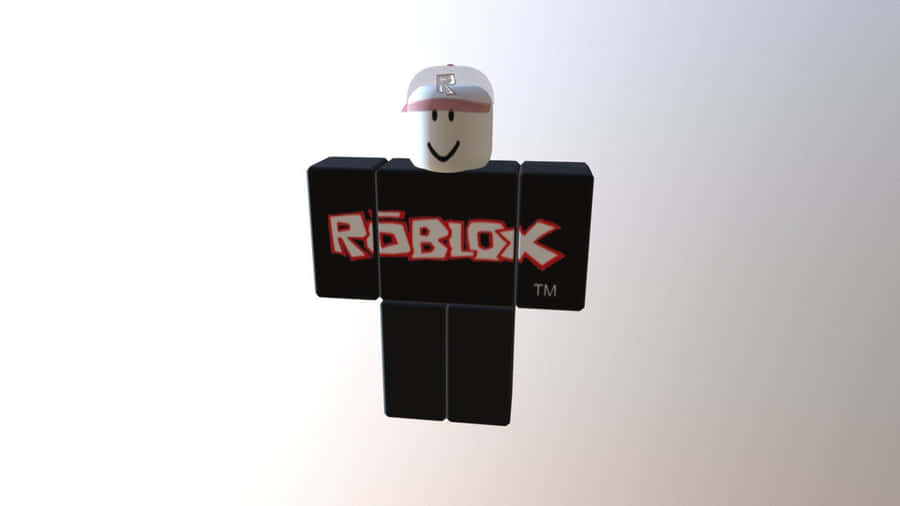 A Mysterious Roblox Guest Embarking On An Adventurous Journey. Wallpaper