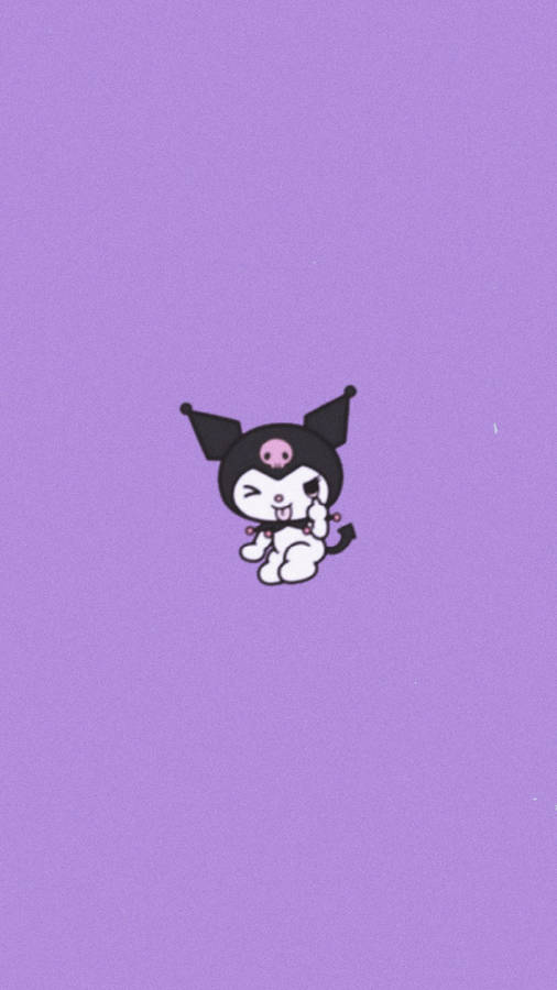 A Naughty My Melody Kuromi Wallpaper