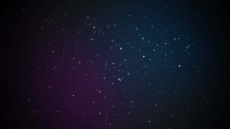 A Night Sky Illuminated By Countless Stars, Creating A Beautiful Aesthetic In The Sky Wallpaper