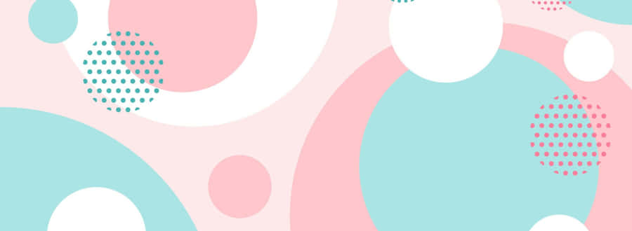 A Pastoral Landscape Depicting A Treeline Emerging From A Fog-covered Field. Wallpaper