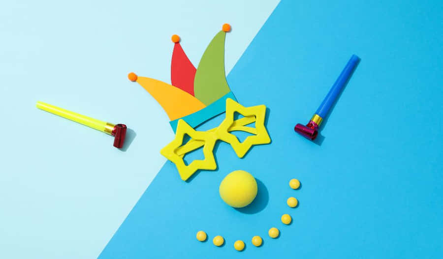 A Peaceful Lake Surrounded By Vibrant Forest Wallpaper