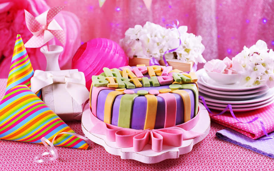 A Perfect Pink Birthday! Wallpaper