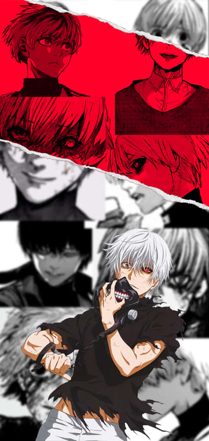 A Personalized, Stylish Kaneki Phone Wallpaper