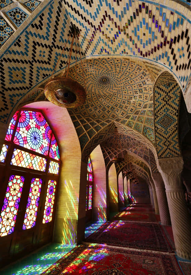 A Picturesque Landscape Of A Beach. Wallpaper