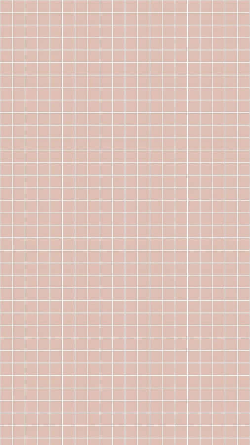 A Pink And White Checkered Pattern Wallpaper