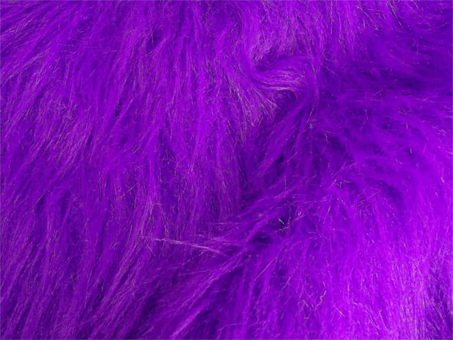 A Plush, Beautiful Texture Of Luxurious Purple Faux Fur. Wallpaper