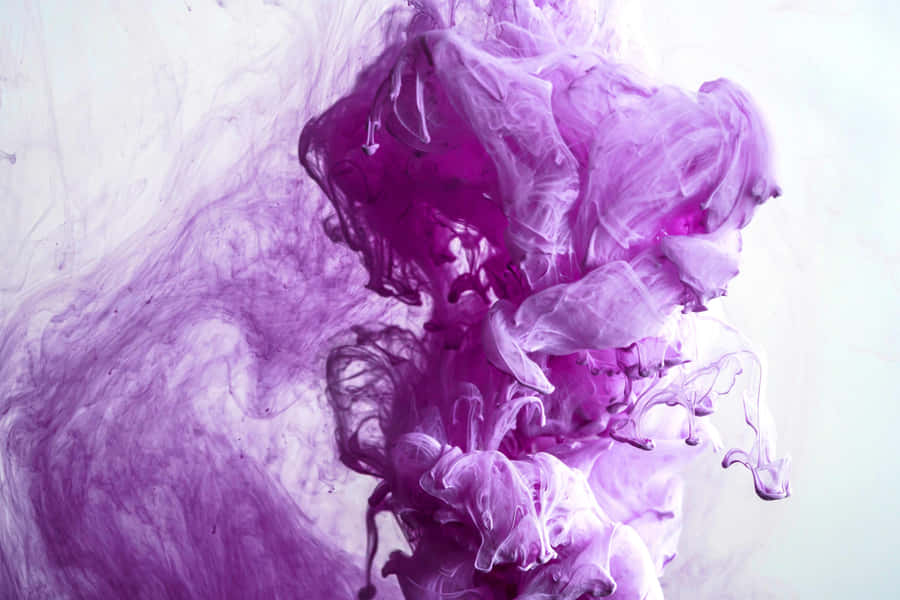 A Pool Of Deep, Mesmerizing Purple Inks Wallpaper