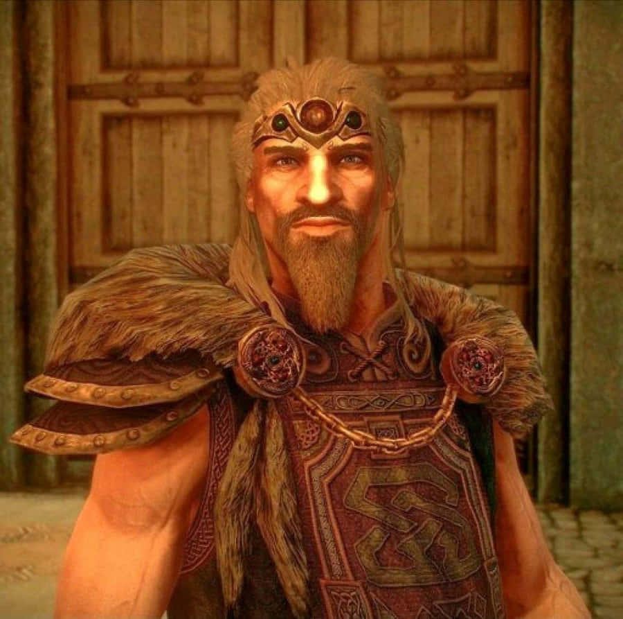A Portrait Of Jarl Balgruuf The Greater Wallpaper