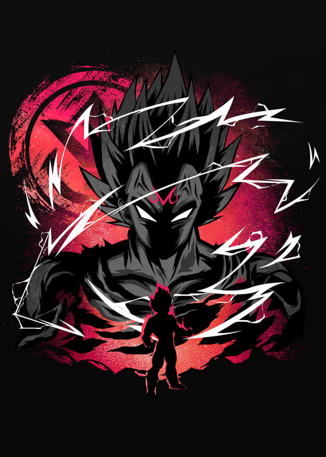 A Power Incarnate - Majin Vegeta Wallpaper