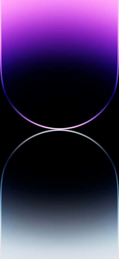 A Purple And Black Background With A Curved Shape Wallpaper