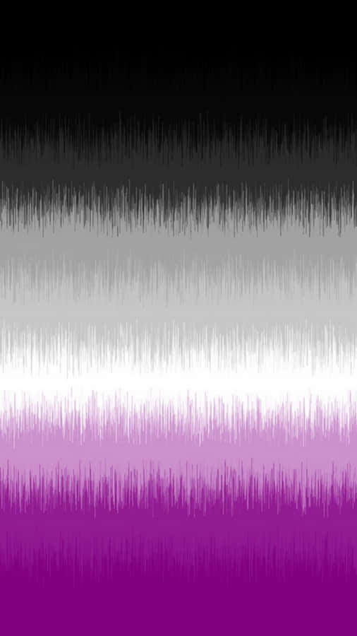 A Purple And Black Wave Pattern With White And Black Lines Wallpaper