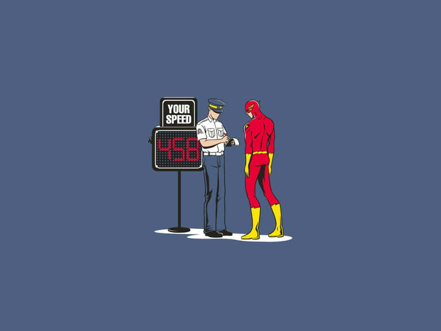 A Refreshing Waterfall In The Mountains Wallpaper