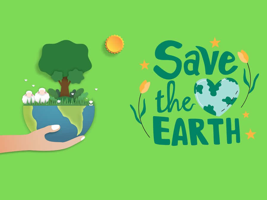 A Road That Leads Towards Nature Wallpaper