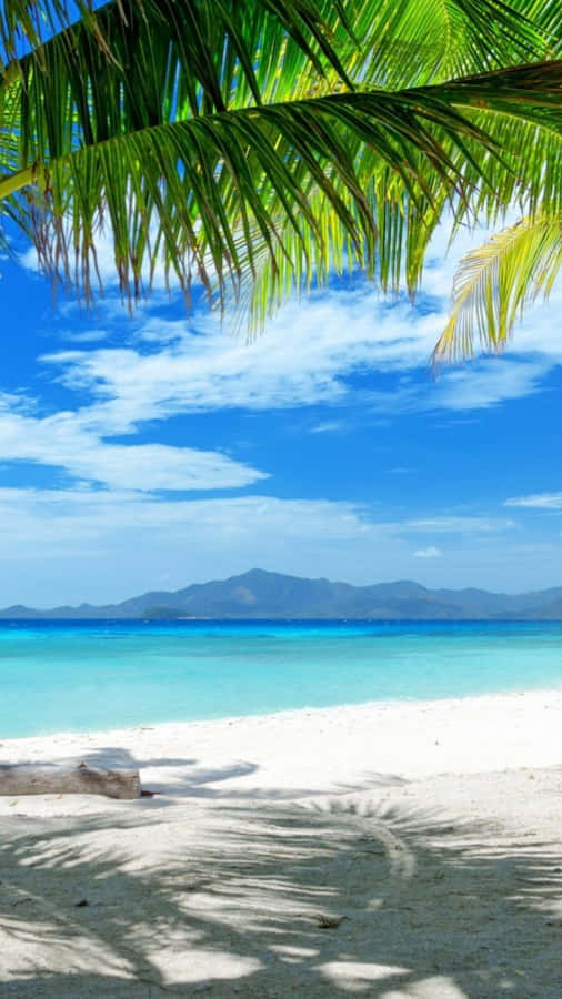 A Serene Beach Getaway Wallpaper