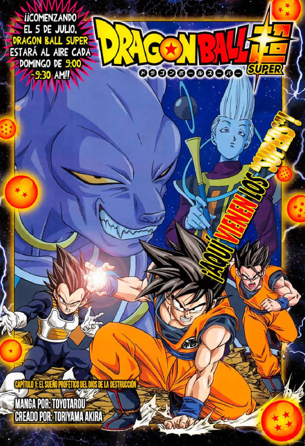 A Shocking Reunion Between Old Rivals - Son Goku & Vegeta In The Dragon Ball Super Manga Wallpaper