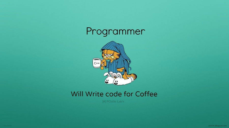 A Skilled Coder Working On A Complex Programming Project. Wallpaper