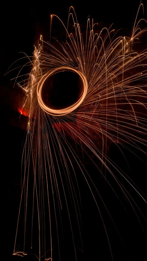 A Snow-covered Mountain Range Reigns Under The Deep Blues Of A Winter Sky. Wallpaper