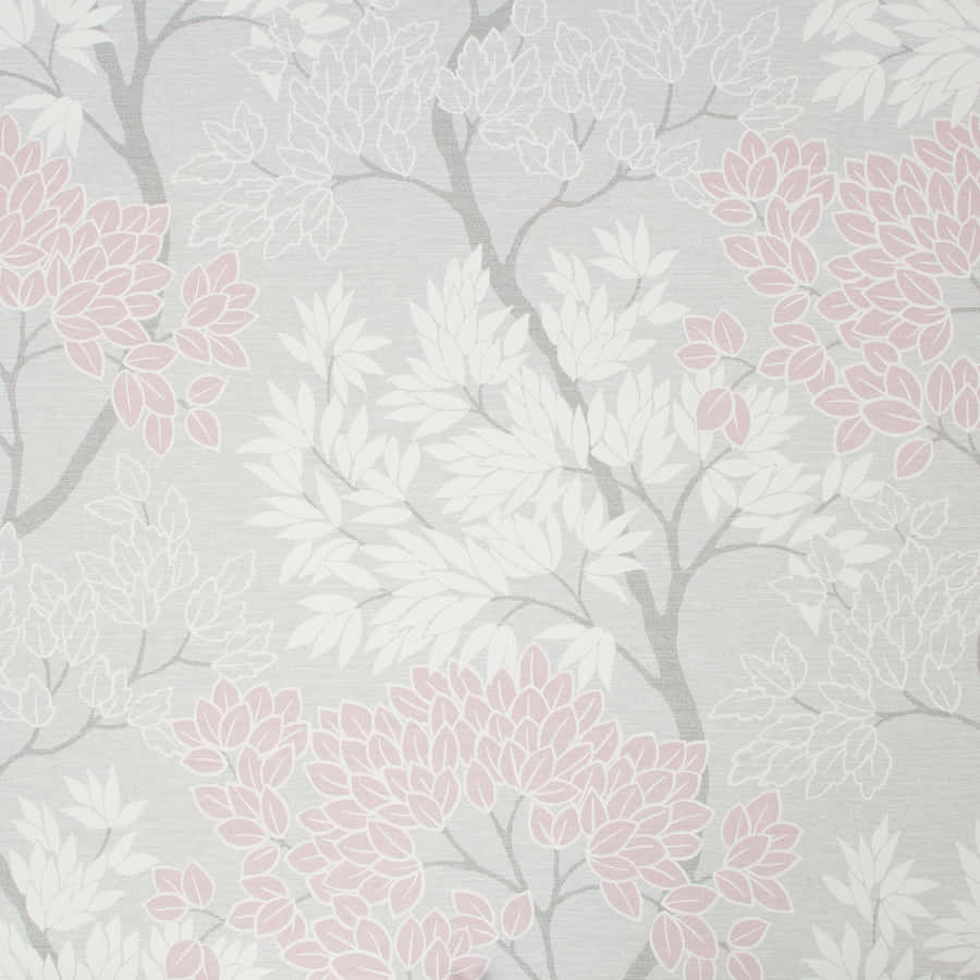 “a Soft Gradient Of Grey And Pink Creates An Elegant And Uplifting Look.” Wallpaper