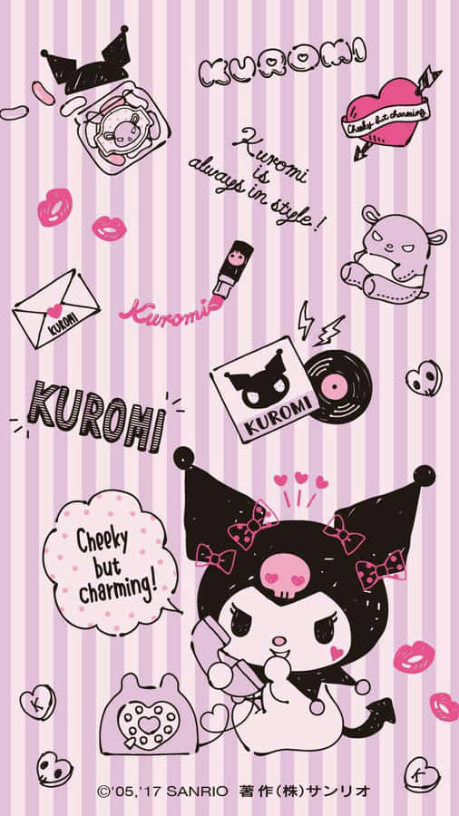 A Soothing And Magical Aesthetic Inspired By Kuromi Wallpaper