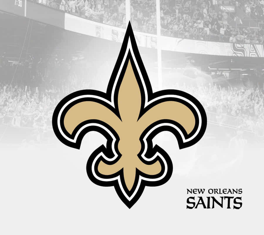 A Souvenir Football From The New Orleans Saints Wallpaper