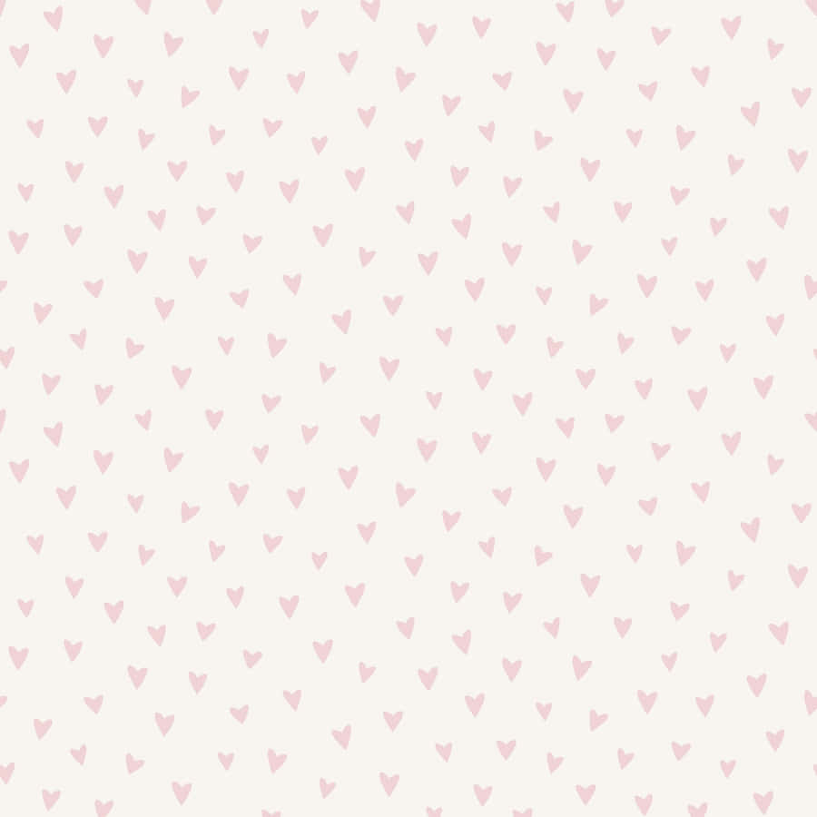 A Sparkly Display Of Pink Glitter Hearts. Wallpaper