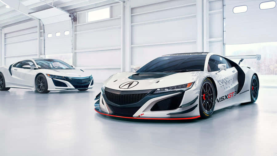 A Stunning Acura Nsx In Full Glory Wallpaper
