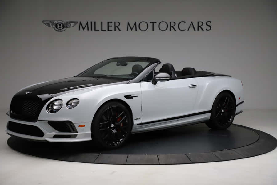 A Stunning Bentley Continental Supersports Displayed In Its Full Glory. Wallpaper
